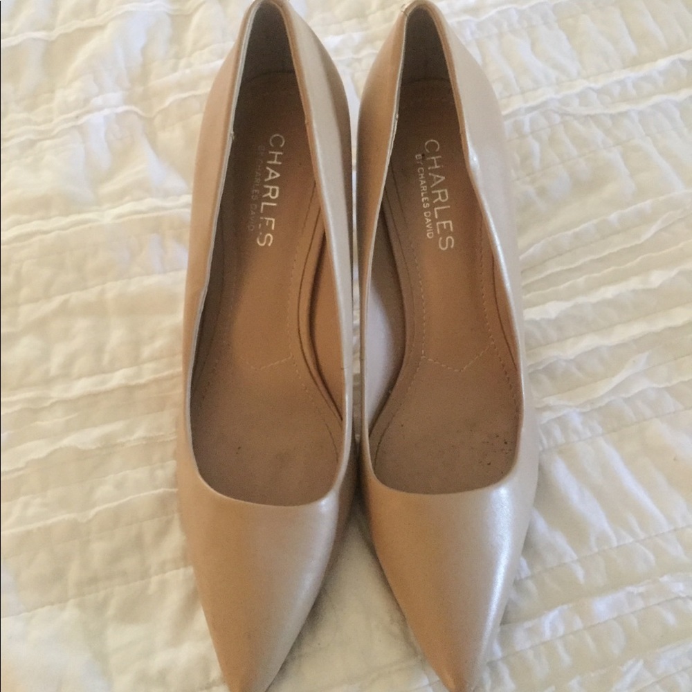 Charles David Nude Heel